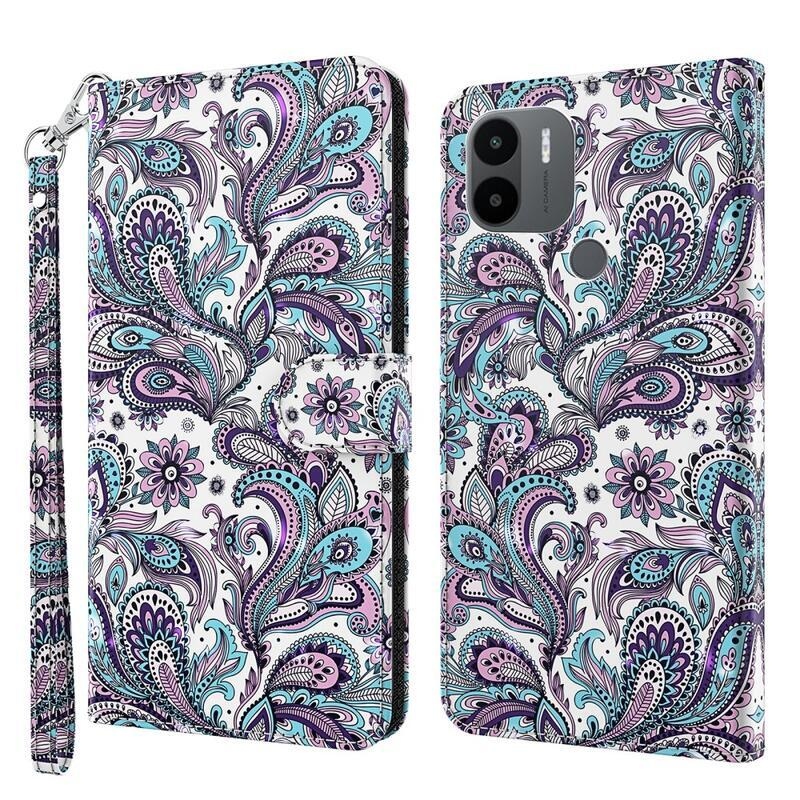 Printy pénztárca tok Xiaomi Redmi A1+/A2+ készülékhez - kasmír minta