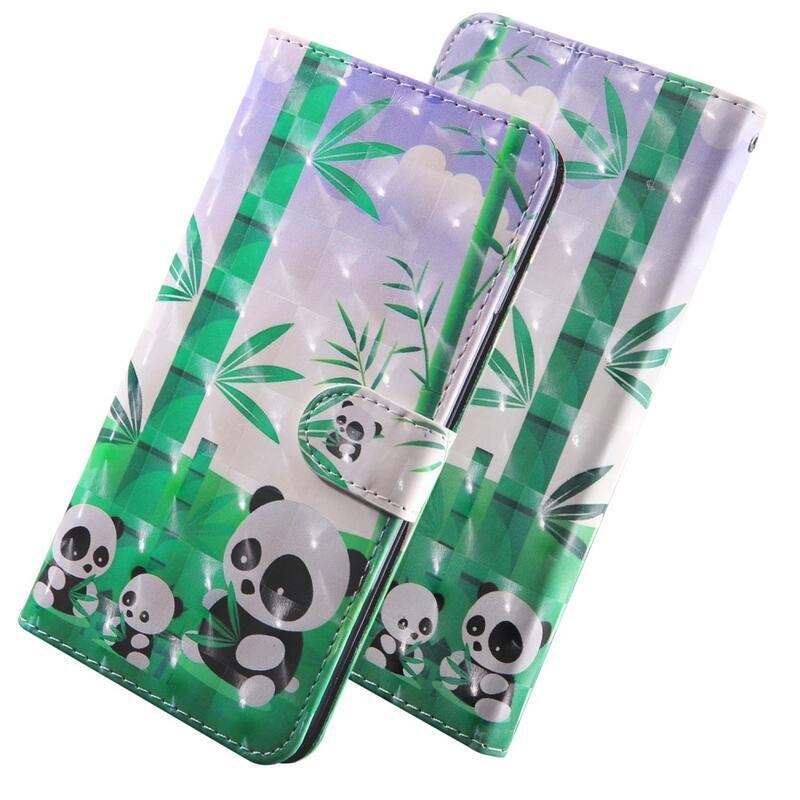 Printy pénztárca tok iPhone 13 Pro Max készülékhez - panda family