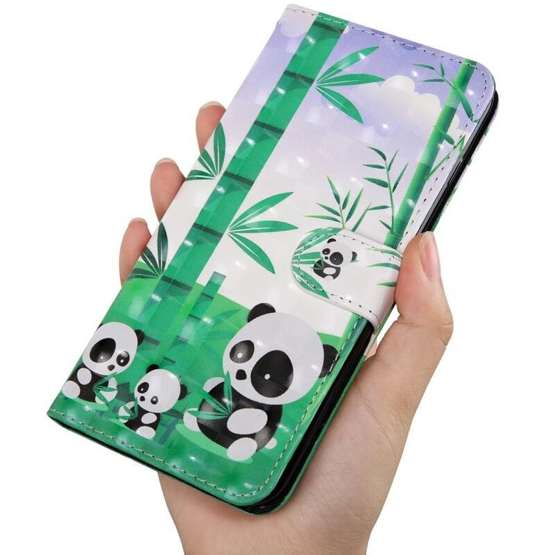 Printy pénztárca tok iPhone 13 Pro Max készülékhez - panda family