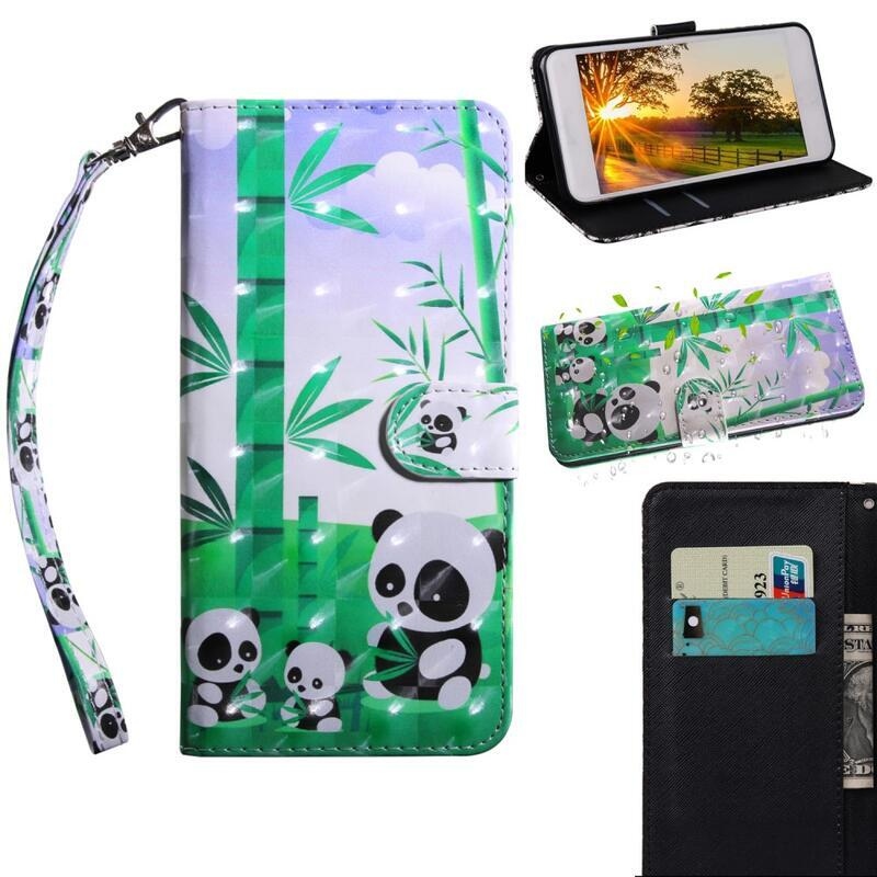 Printy pénztárca tok iPhone 13 Pro Max készülékhez - panda family