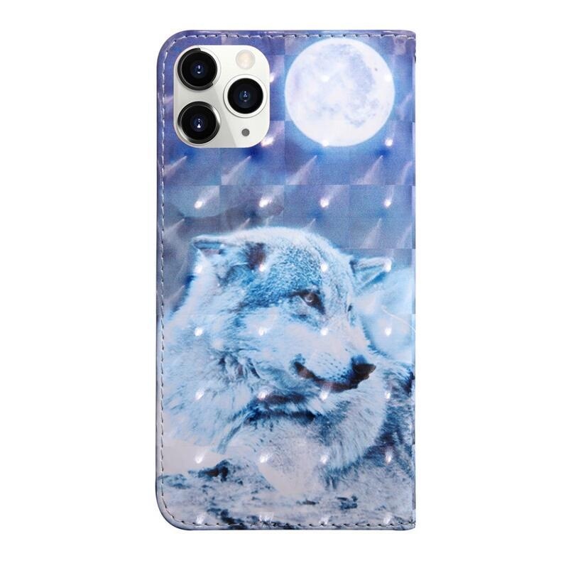 Printy pénztárca tok iPhone 13 Pro Max készülékhez - sarki farkas