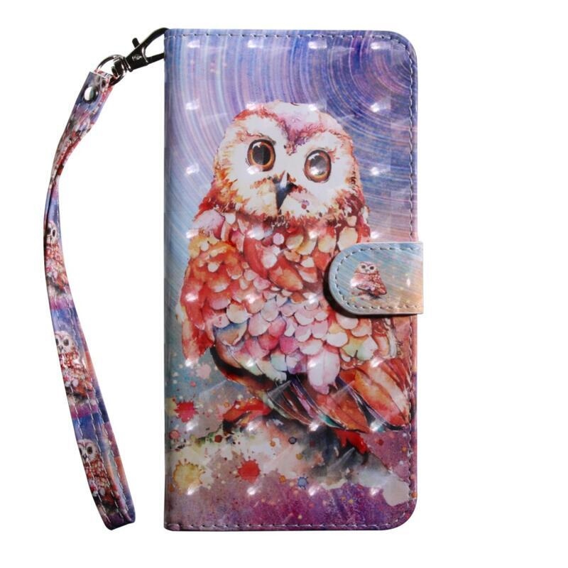 Printy pénztárca tok iPhone 13 Pro Max készülékhez - bagoly