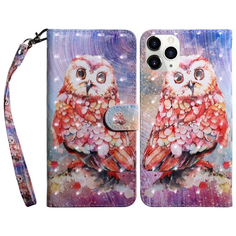 Printy pénztárca tok iPhone 13 Pro Max készülékhez - bagoly