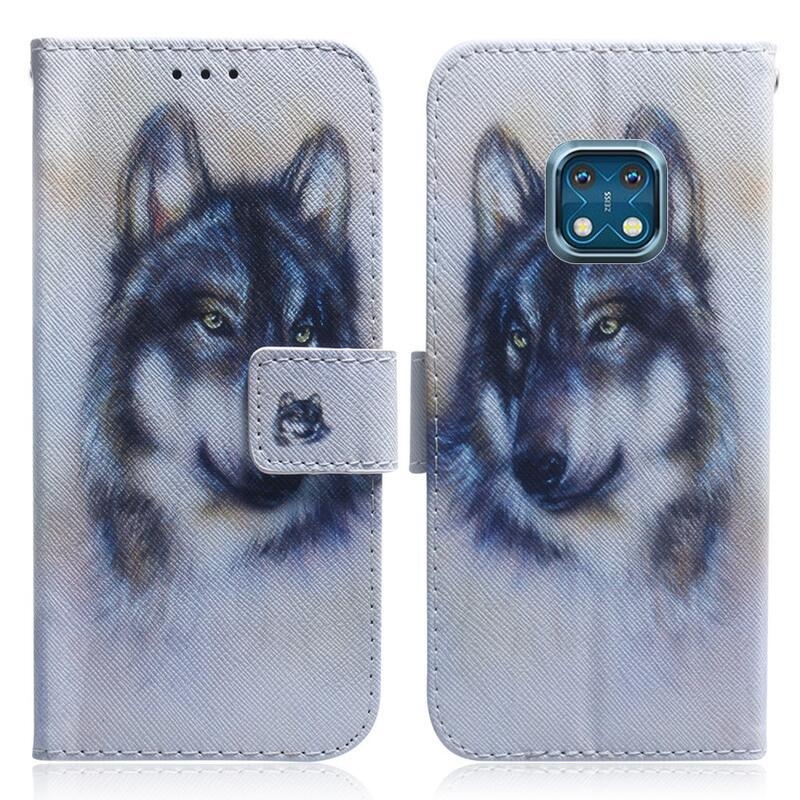 Printy pénztárca tok mobiltelefonhoz Nokia XR20 - farkas