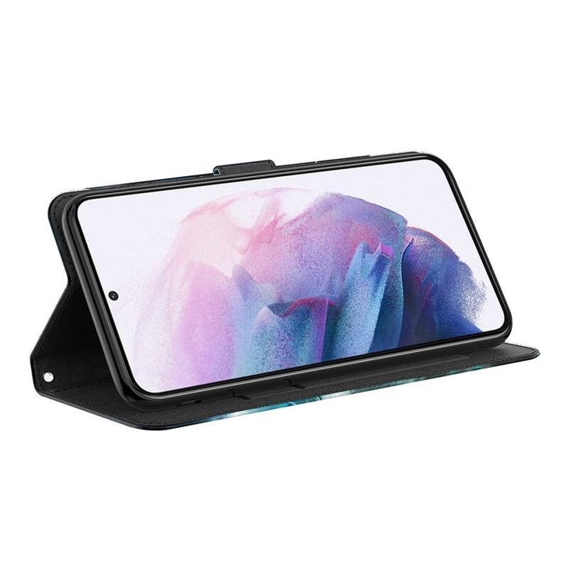 Printy pénztárca tok samsung Galaxy A33 5G - absztrakt minta