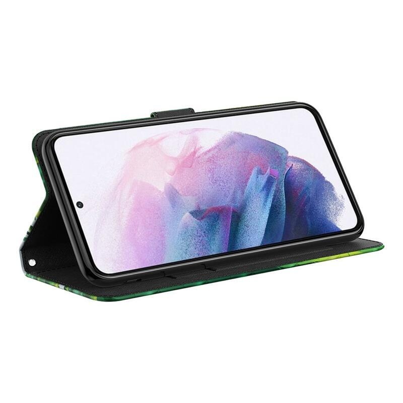 Printy pénztárca tok samsung Galaxy A33 5G - panda a bambuszon