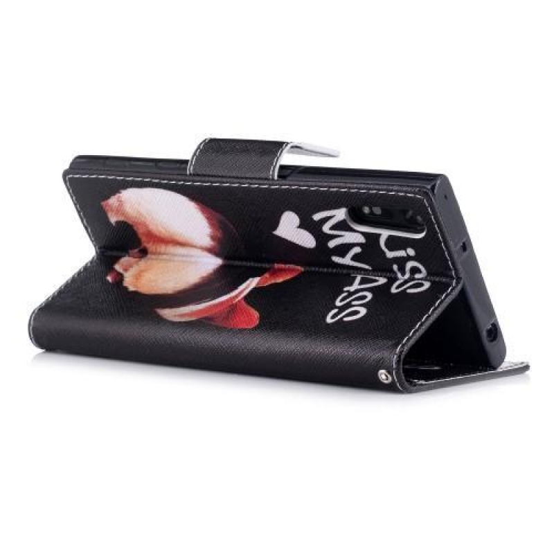 Printy PU bőr könyv tok Sony Xperia XZ - malacperselyhez