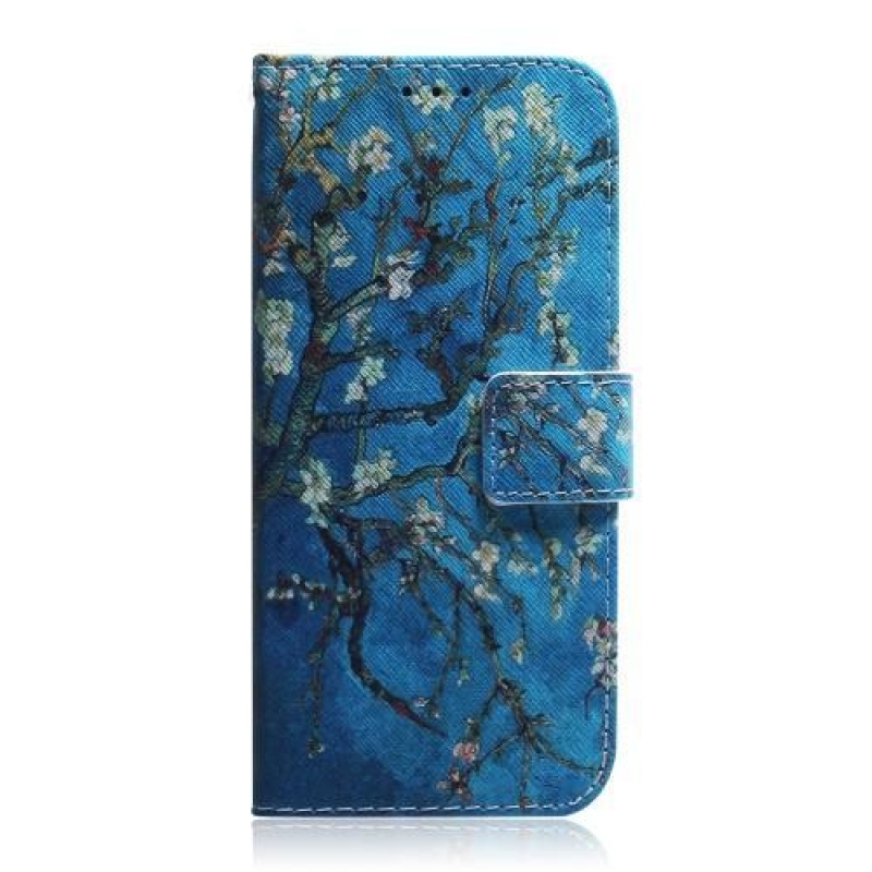Printy PU bőr pénztárca tok Nokia 2.2 mobiltelefonhoz - fa