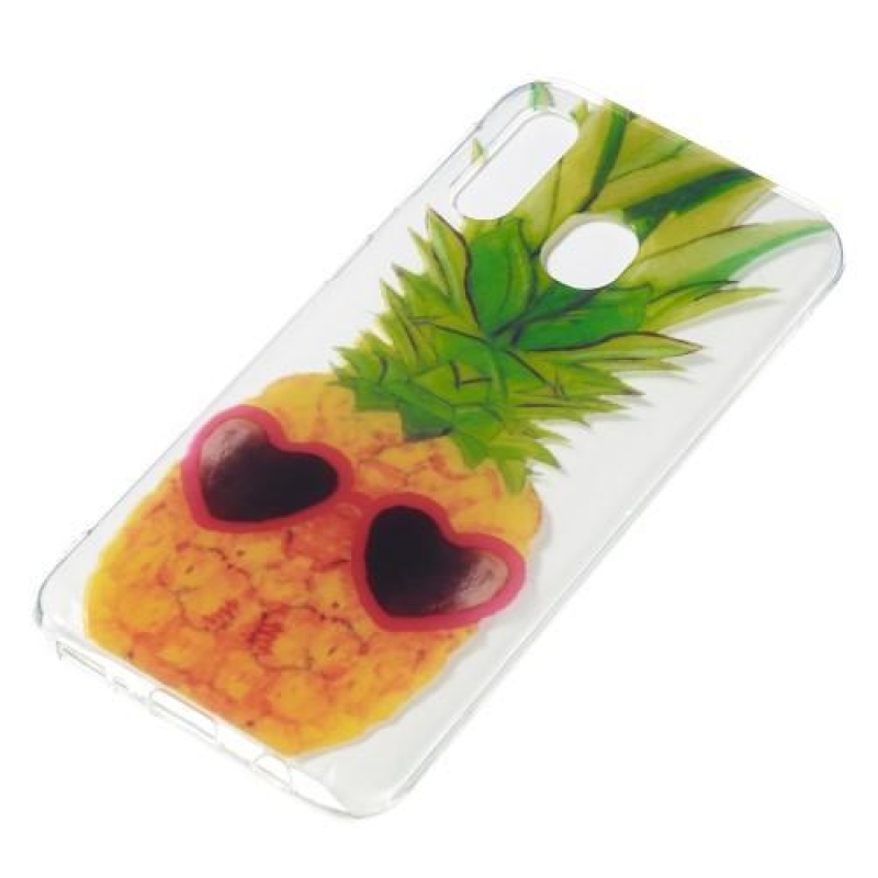 Printy szilikon tok Samsung Galaxy A40 készülékhez - ananász