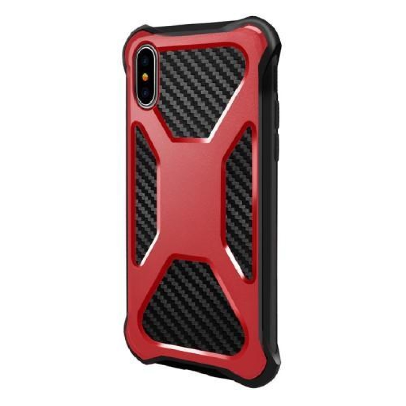 Proof hibrid tartós tok iPhone X készülékhez - piros