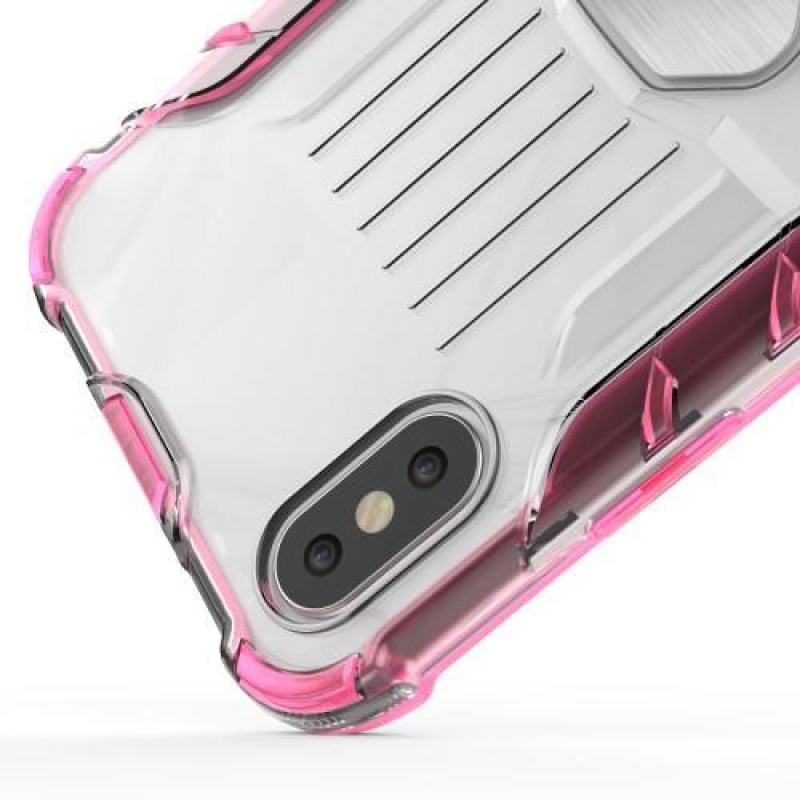 Tartós hibrid tok iPhone X készülékhez - szürke