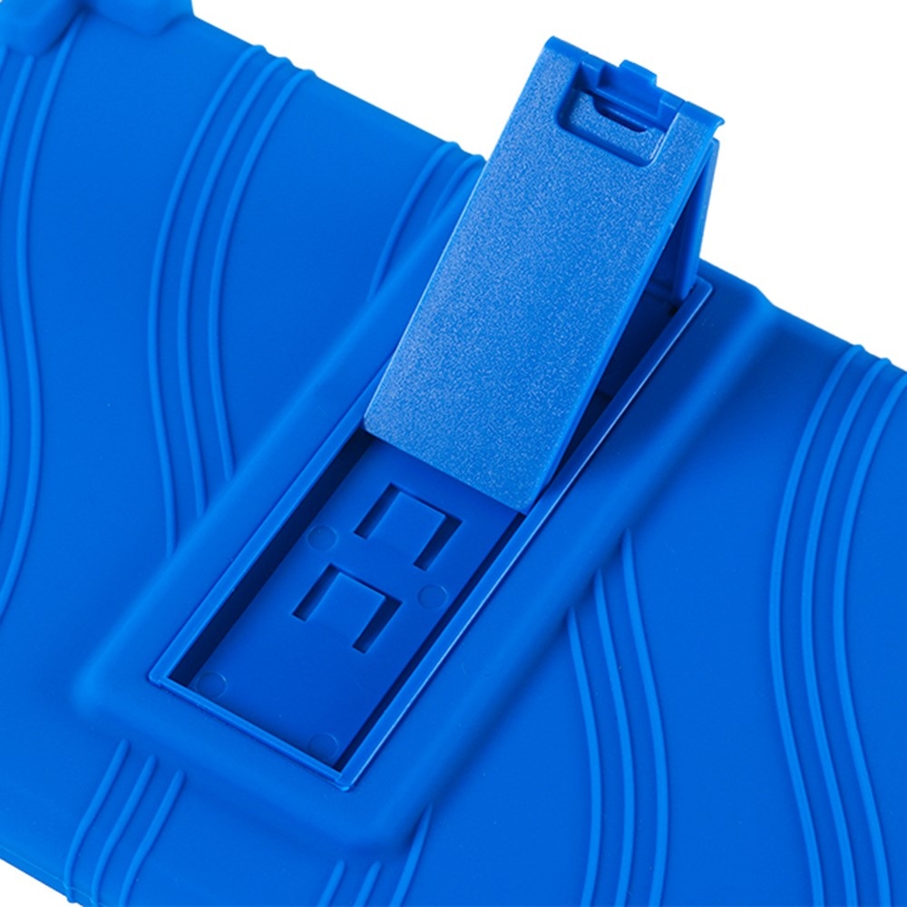 Védő szilikon tok megerősített sarkokkal Samsung Galaxy Tab A11 készülékhez - sötétkék