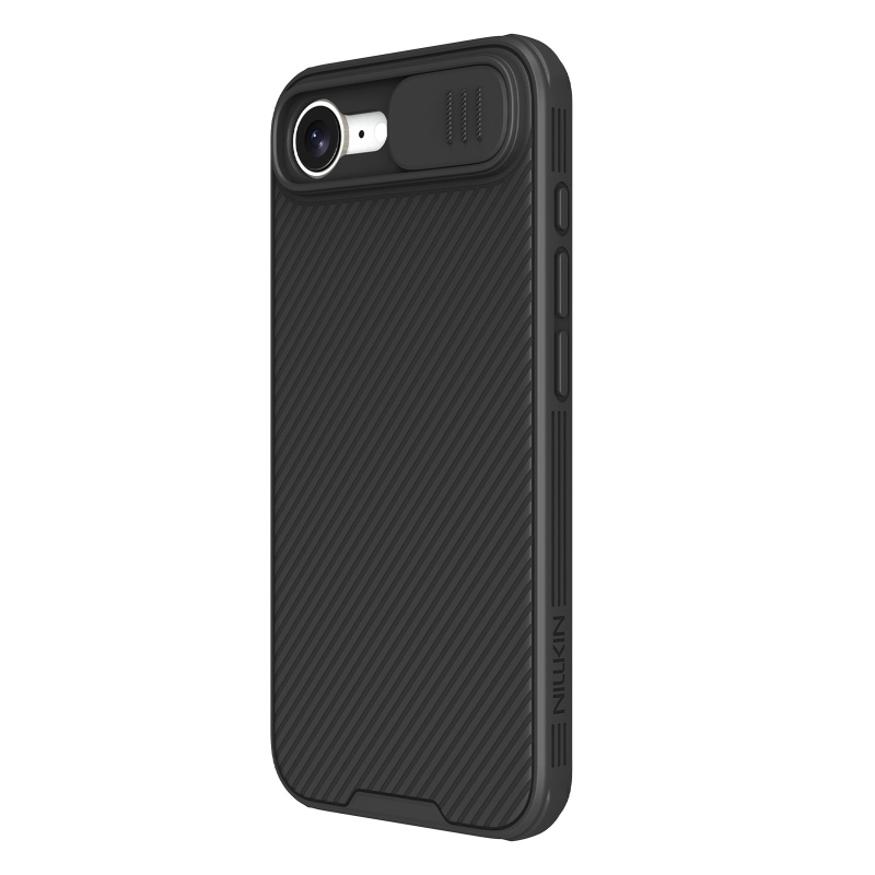 Nillkin CamShield PRO mágneses hátlap Apple iPhone 16e készülékhez Fekete