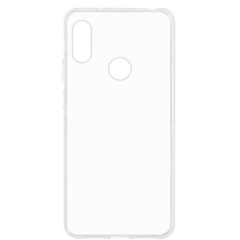 Átlátszó zselés tok Honor 8A/Huawei Y6 (2019) - átlátszó