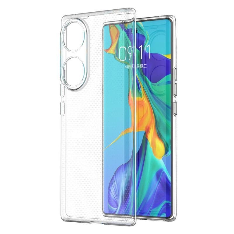 Átlátszó gél tok a Honor 70 5G készülékhez - átlátszó
