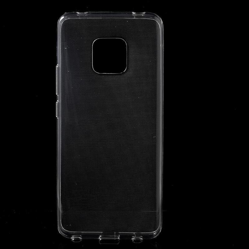 Átlátszó zselés tok Huawei Mate 20 Pro készülékhez - átlátszó