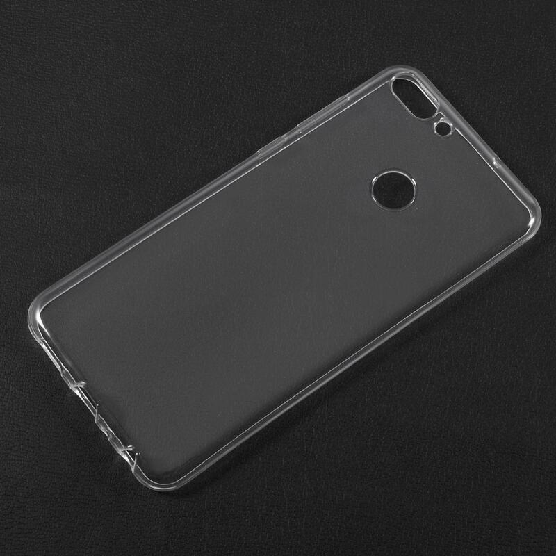 Átlátszó zselés tok a Huawei P Smarthoz - átlátszó
