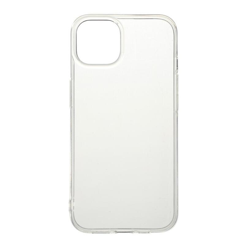 Átlátszó zselés tok iPhone 13 6.1 készülékhez - átlátszó