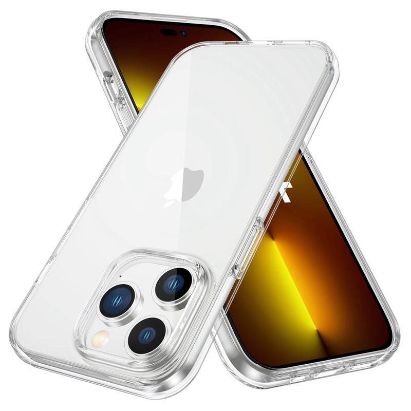 Átlátszó zselés tok iPhone 14 Pro 6.1 készülékhez - átlátszó