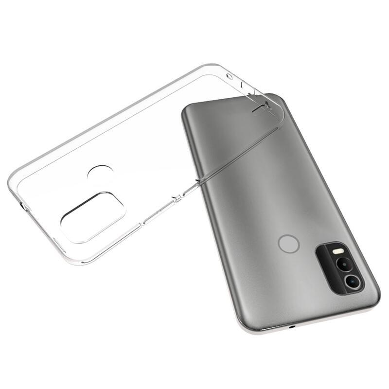 Átlátszó zselés tok Nokia C21 Plus készülékhez - átlátszó