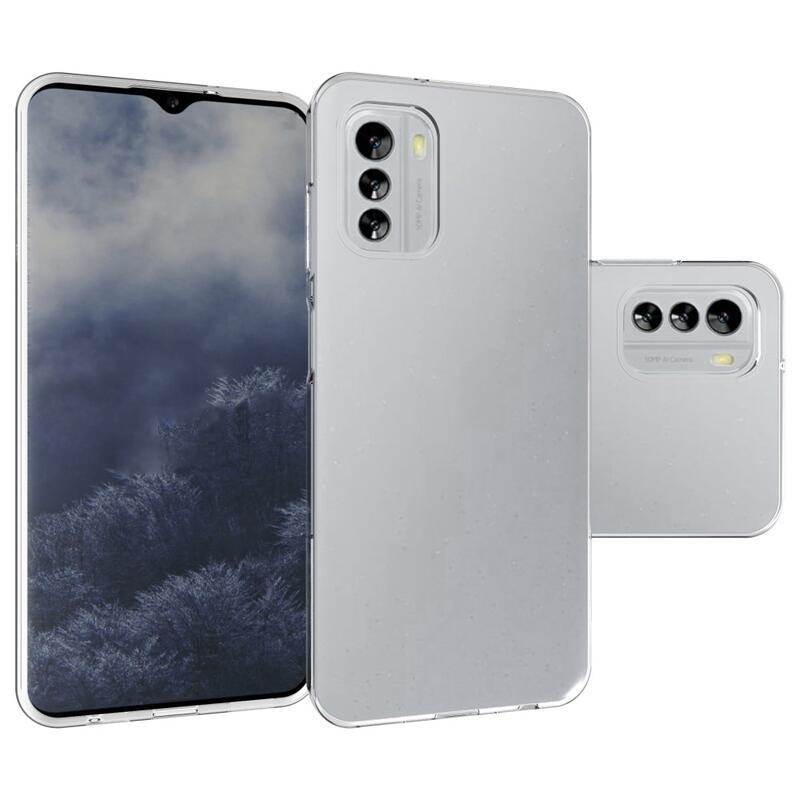 Átlátszó zselés tok a Nokia G60 5G készülékhez - átlátszó