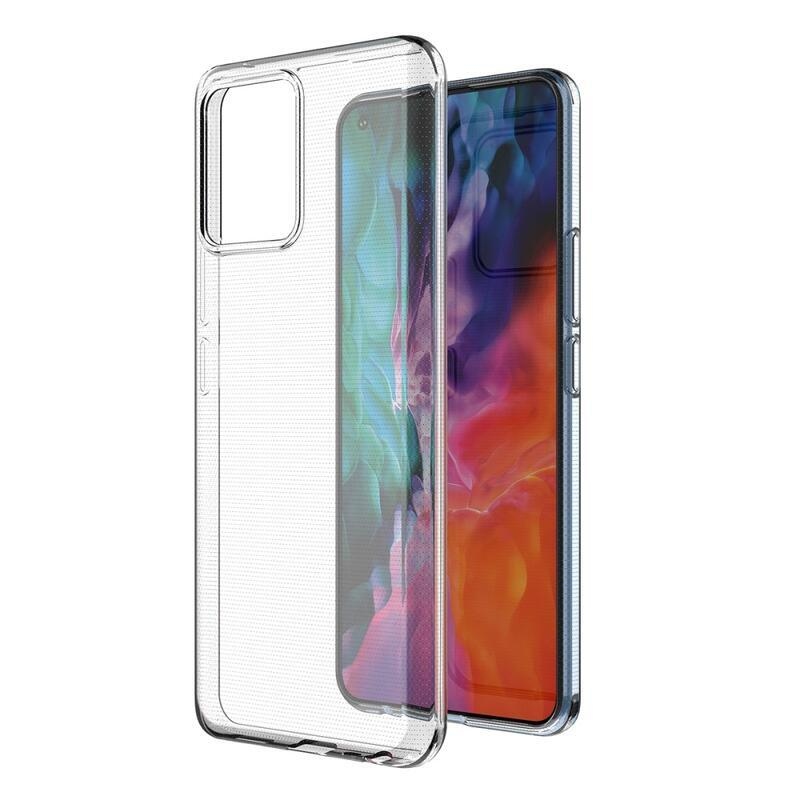 Átlátszó zselés tok a Realme 8 4G/8 Pro készülékhez - átlátszó