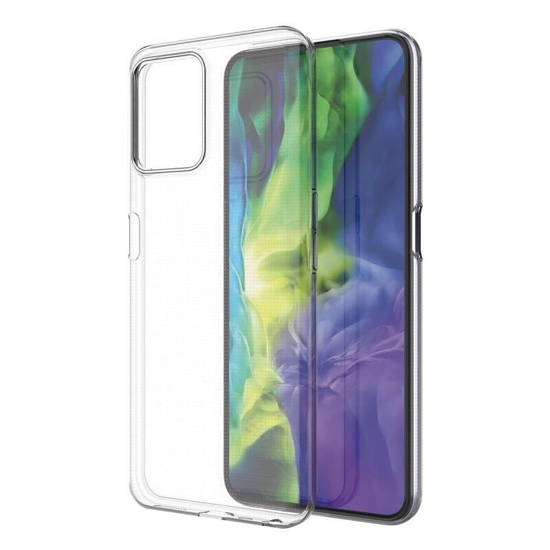 Átlátszó gél mobil tok Realme 8i - átlátszó