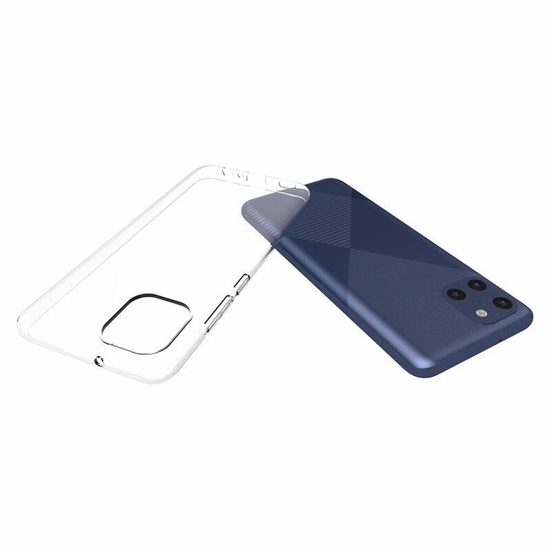 Átlátszó zselés tok Samsung Galaxy A03 - átlátszó