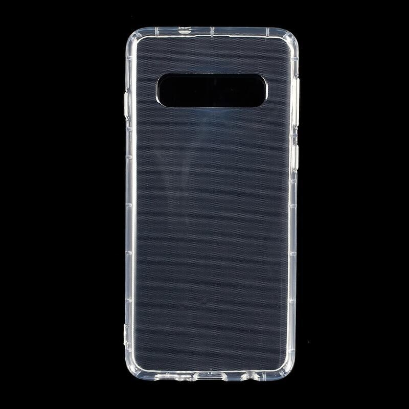 Átlátszó zselés tok Samsung Galaxy S10 készülékhez - átlátszó