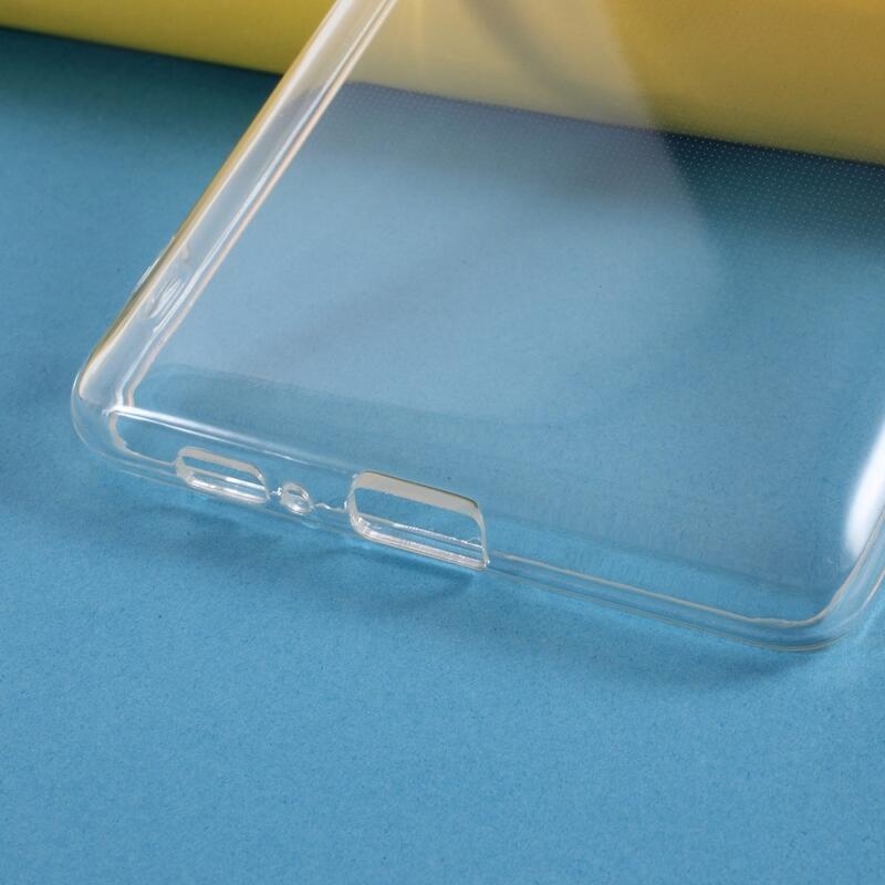 Átlátszó zselés tok Samsung Galaxy S10 Lite készülékhez - átlátszó