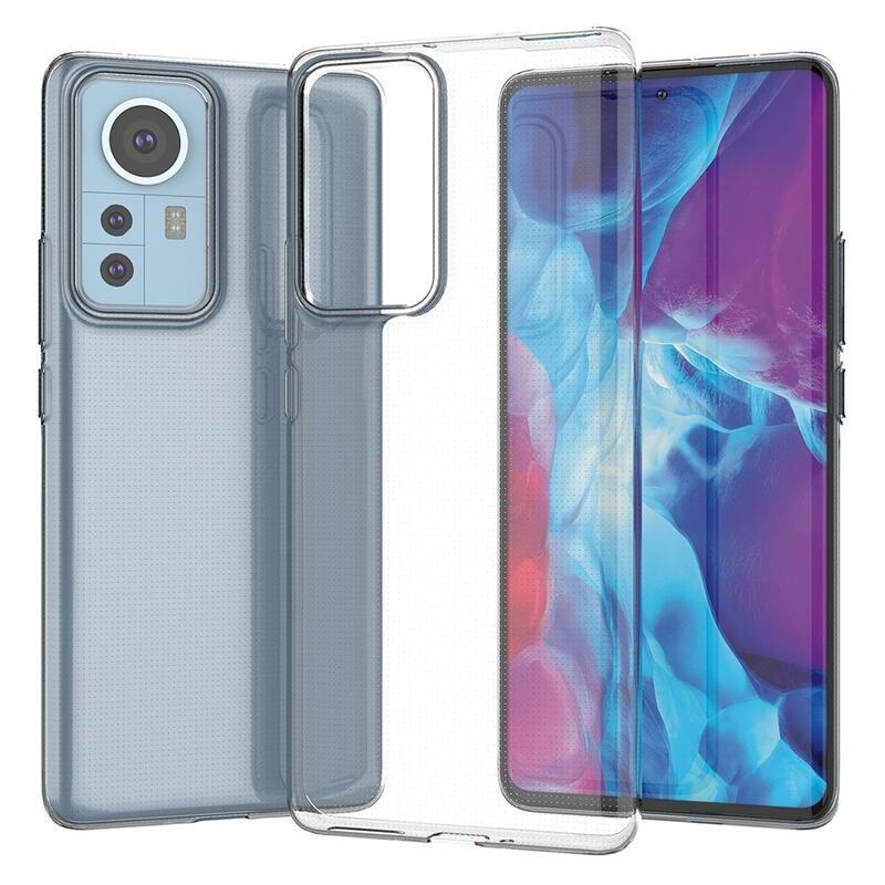 Átlátszó zselés tok Xiaomi 12 Pro - átlátszó