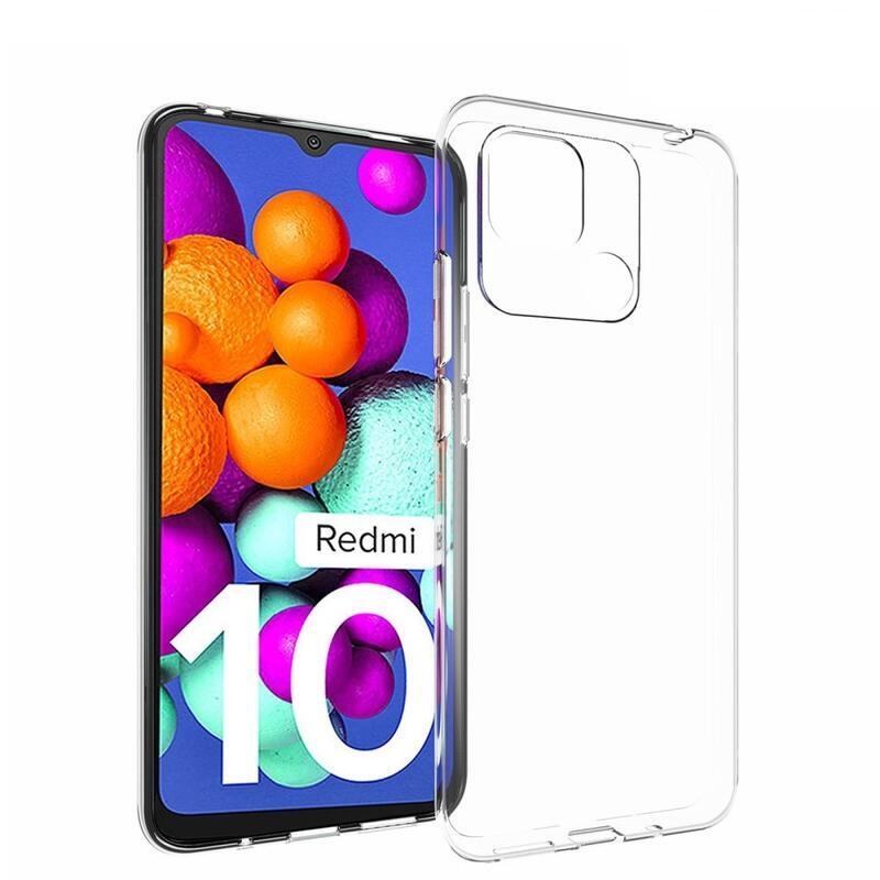 Átlátszó zselés tok Xiaomi Redmi 10C - átlátszó