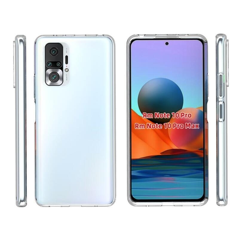 Átlátszó zselés tok Xiaomi Redmi Note 10 Pro - átlátszó