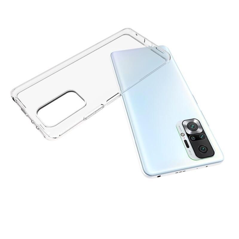 Átlátszó zselés tok Xiaomi Redmi Note 10 Pro - átlátszó