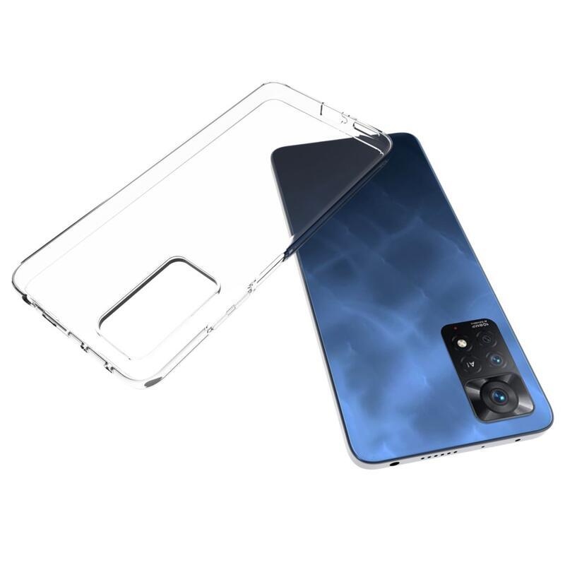 Átlátszó zselés tok Xiaomi Redmi Note 11 Pro 4G/5G - átlátszó