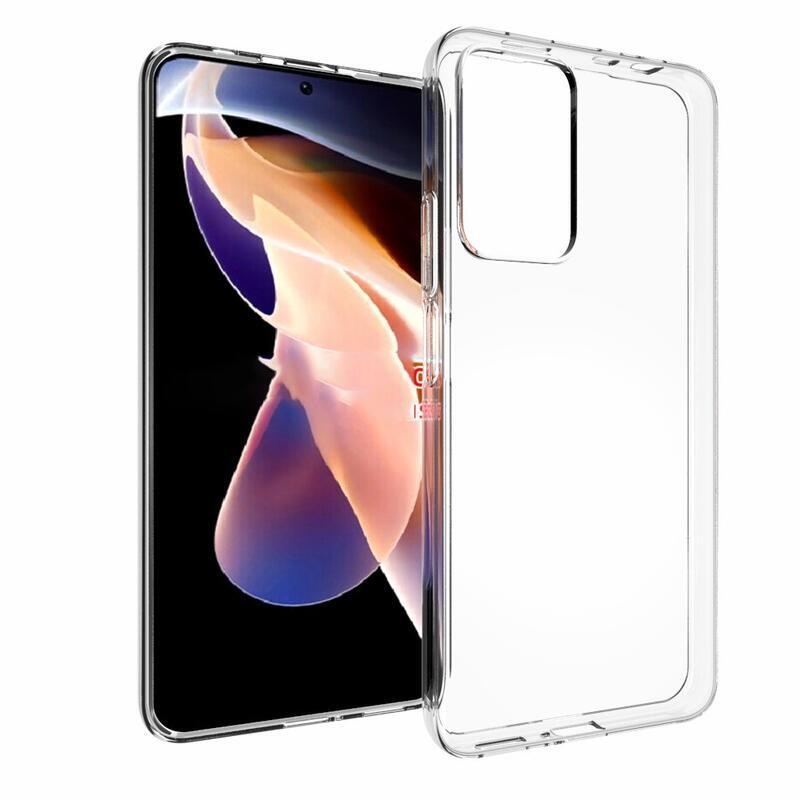 Átlátszó zselés tok Xiaomi Redmi Note 11 Pro+ 5G - átlátszó