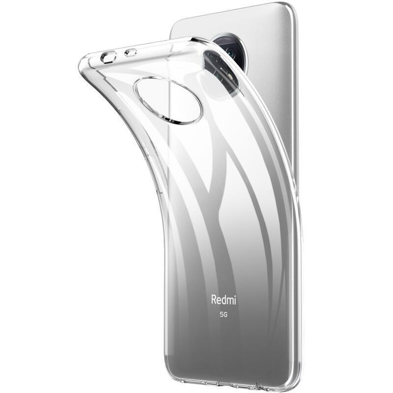Átlátszó zselés tok Xiaomi Redmi Note 9T 5G - átlátszó
