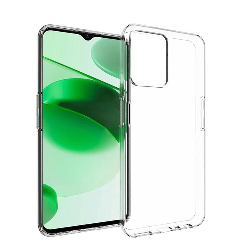 Átlátszó zselés tok mobiltelefonhoz Realme C35 - átlátszó