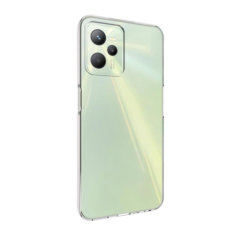 Átlátszó zselés tok mobiltelefonhoz Realme C35 - átlátszó