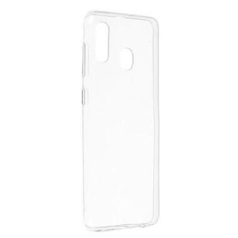 Átlátszó zselés tok Samsung Galaxy A30 készülékhez - átlátszó