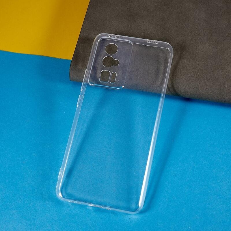 Átlátszó zselés tok Xiaomi Poco F5 Pro - átlátszó