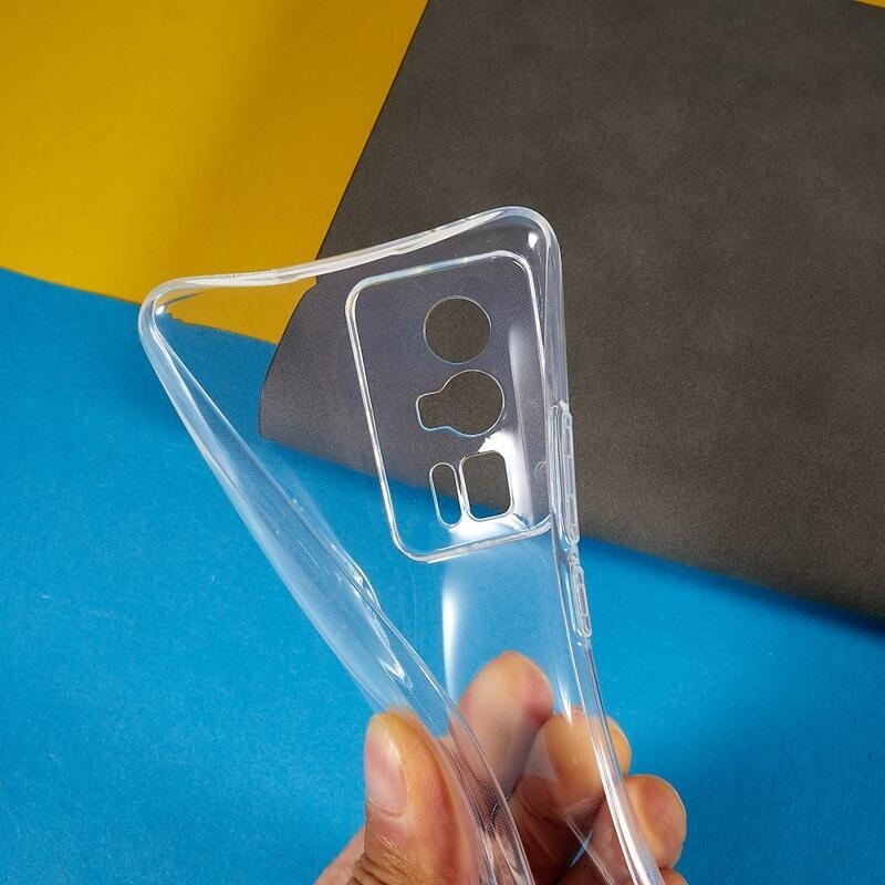 Átlátszó zselés tok Xiaomi Poco F5 Pro - átlátszó