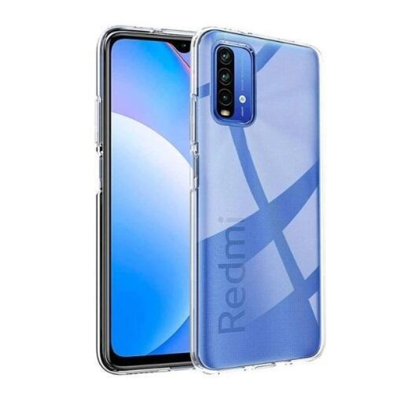 Átlátszó zselés tok Xiaomi Poco M3/Redmi 9T - átlátszó