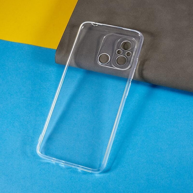 Átlátszó zselés tok Xiaomi Redmi 12C - átlátszó