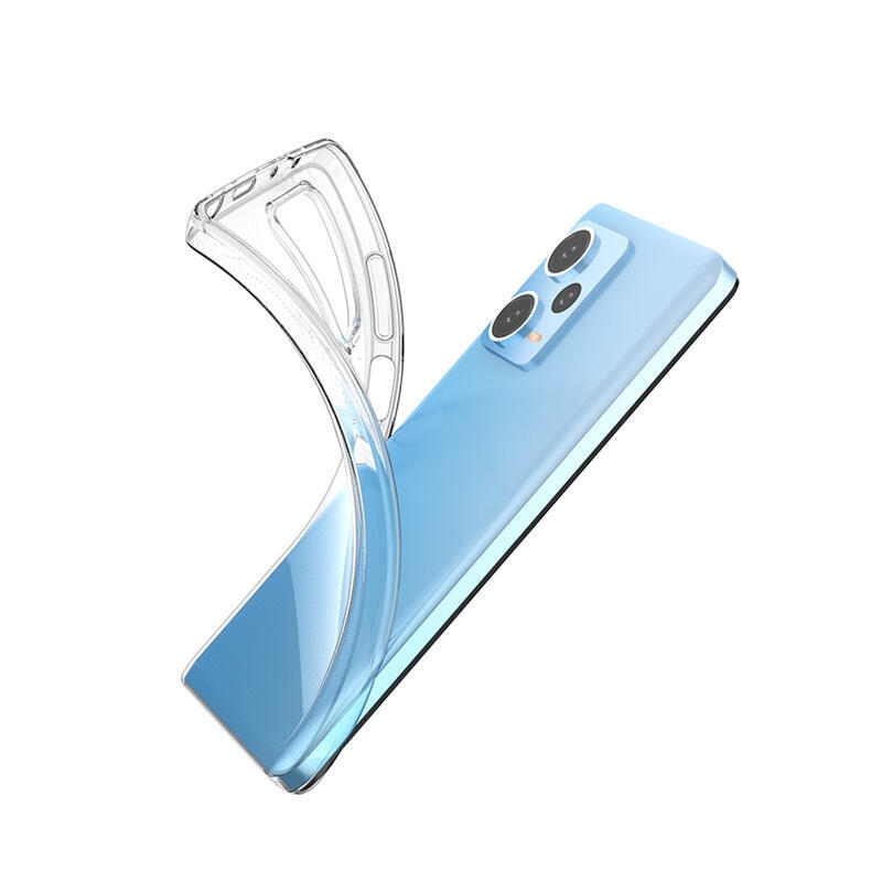 Átlátszó zselés tok Xiaomi Redmi Note 12 Pro+ 5G - átlátszó
