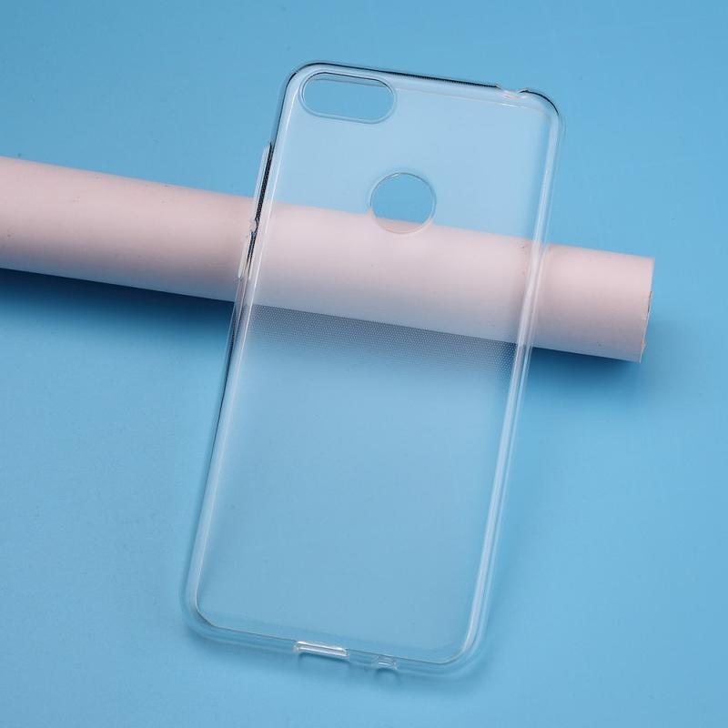 Átlátszó zselés tok Motorola Moto E6 Play készülékhez - átlátszó