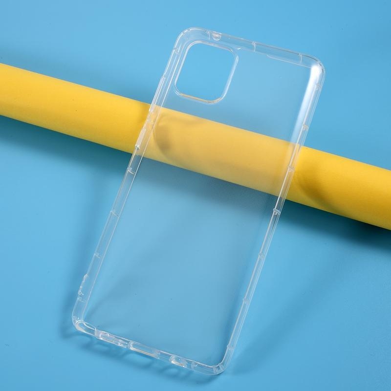 Átlátszó zselés tok Samsung Galaxy Note 10 Lite készülékhez - átlátszó