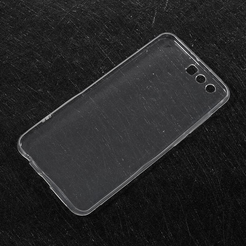 Átlátszó zselés tok Honor 9 mobiltelefonhoz - átlátszó