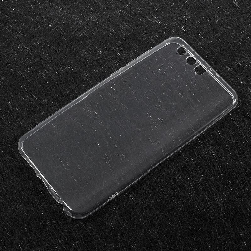Átlátszó zselés tok Honor 9 mobiltelefonhoz - átlátszó