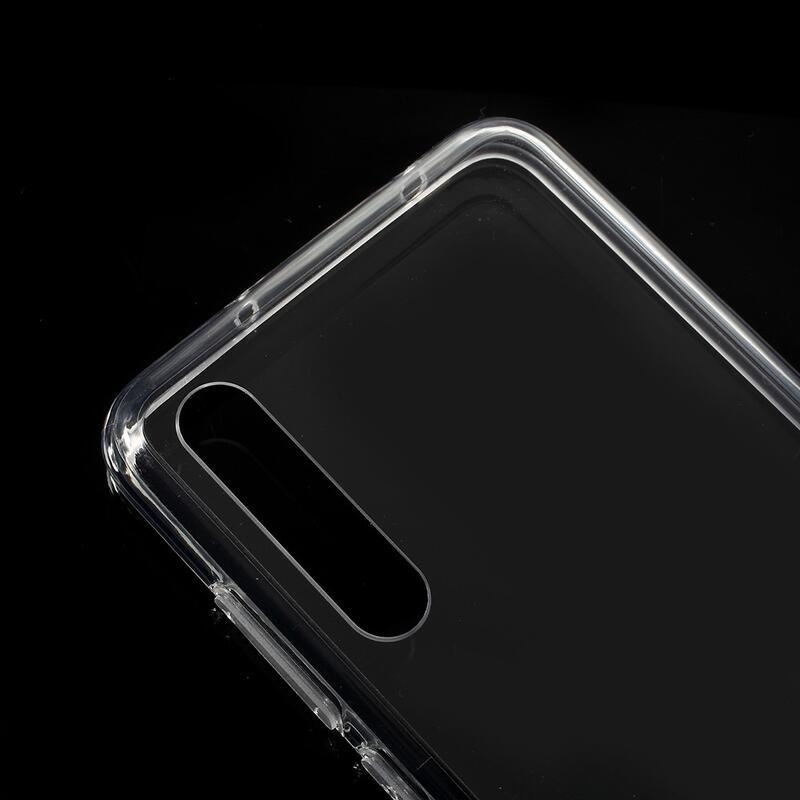 Átlátszó zselés tok Huawei P20 Pro készülékhez - átlátszó